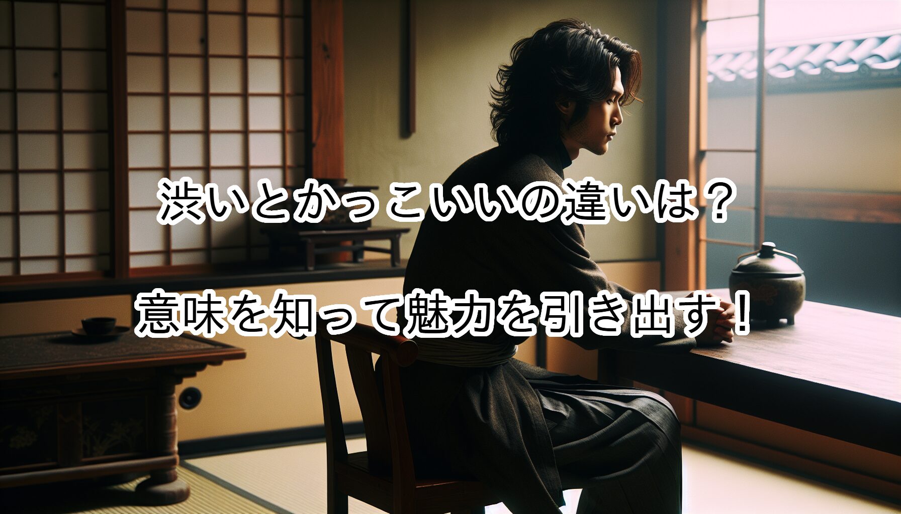 渋い かっこいい 意味