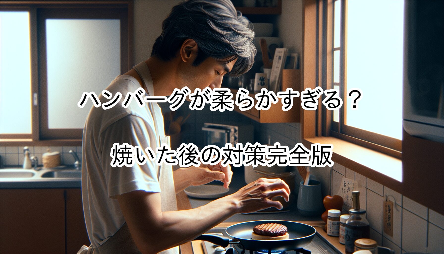 ハンバーグ 柔らかすぎる 焼いた後