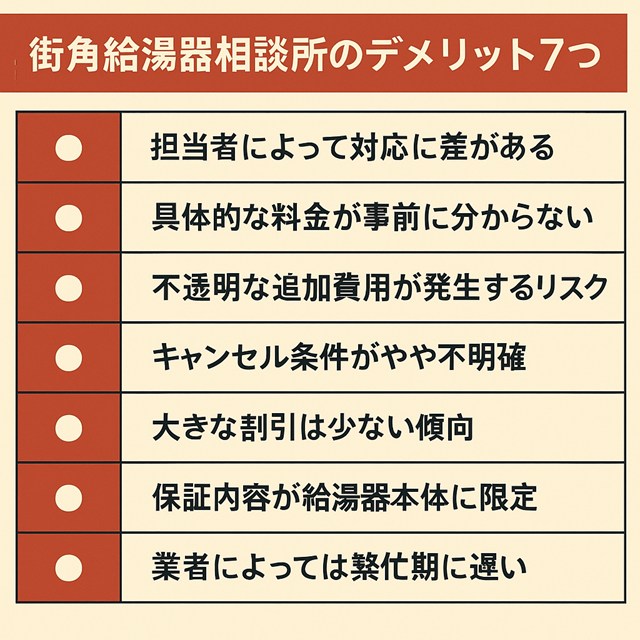 街角給湯器相談所 口コミ