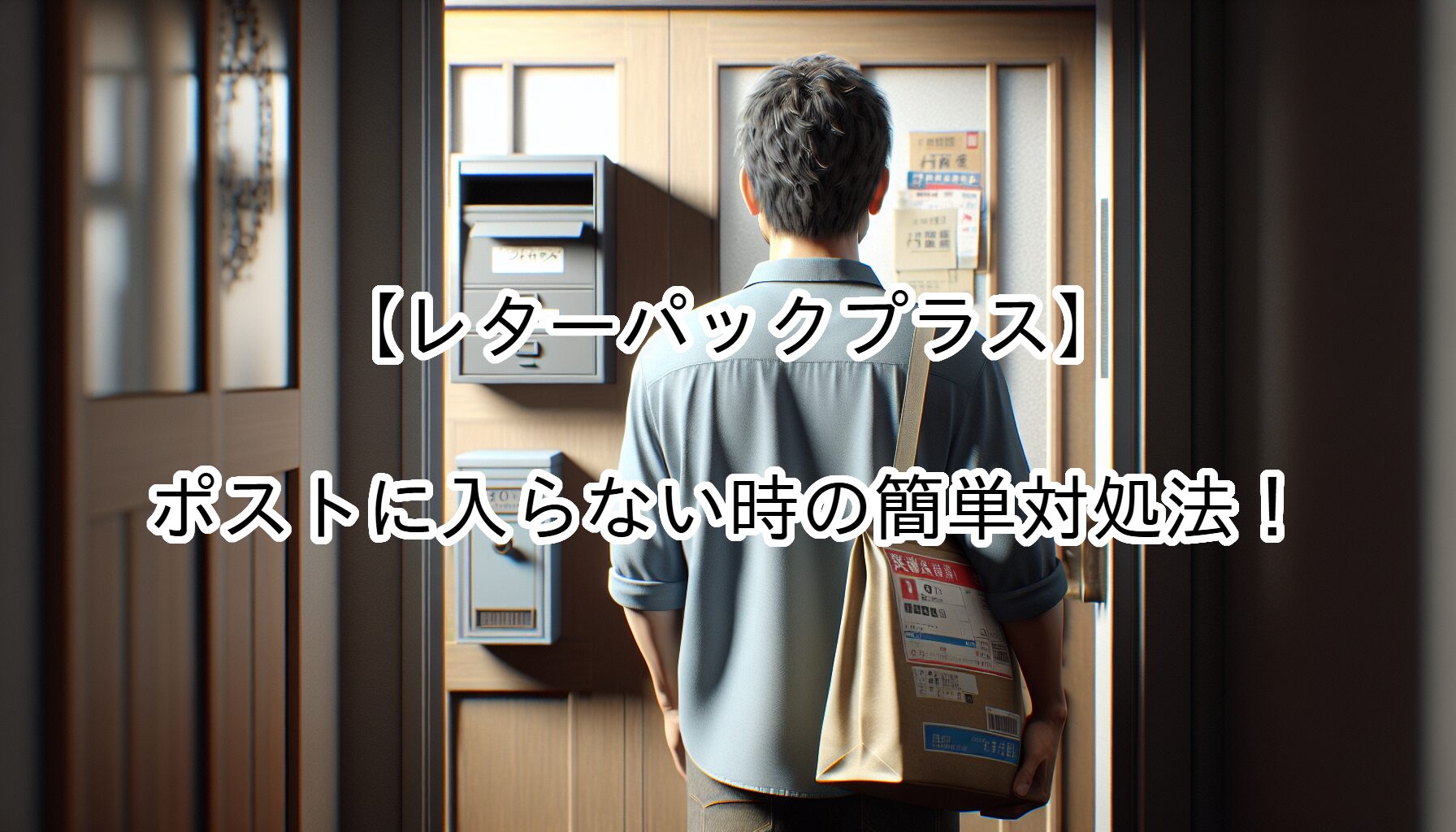 レターパックプラス ポストに入らない