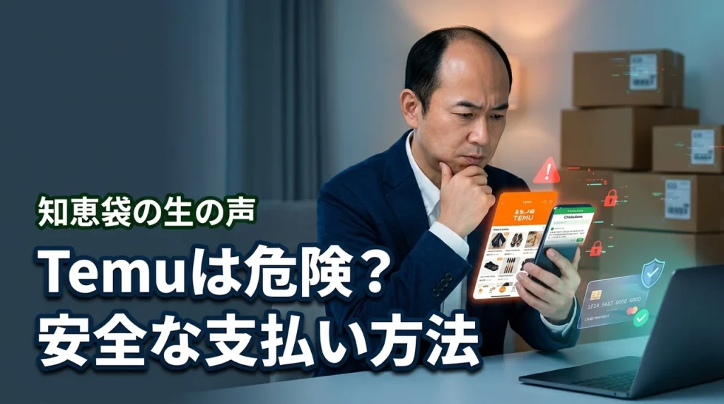 temuの危険性は？知恵袋の生の声から判明した安全な支払い方法と注意点（記事のアイキャッチ画像）