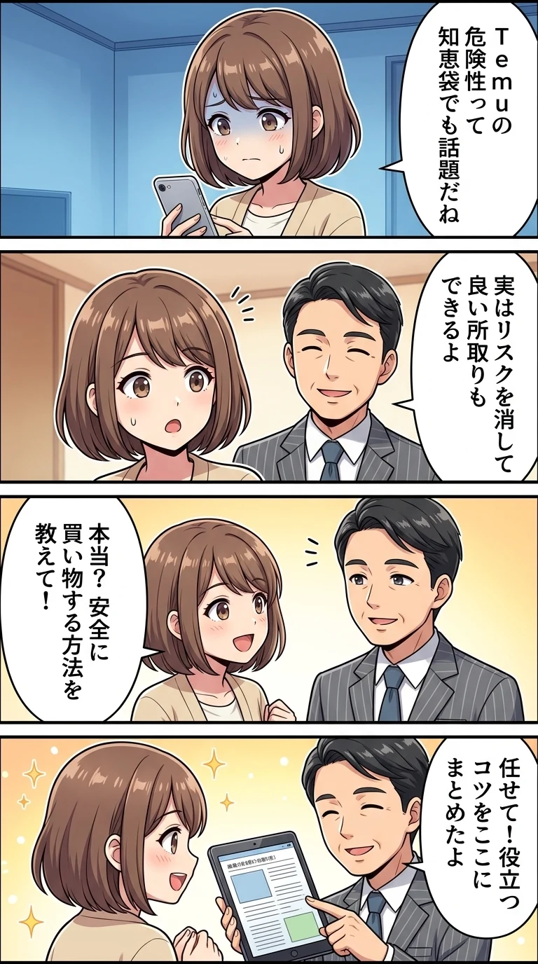 temu 危険性 知恵袋